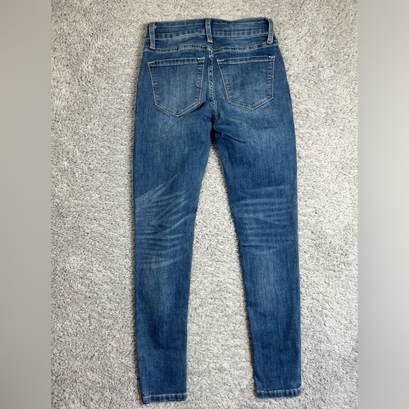 Kancan Jeans Womens 24 Jenna Midrise Ankle Skinny Style KC11214CHM Classic Basic - Picture 4 of 4